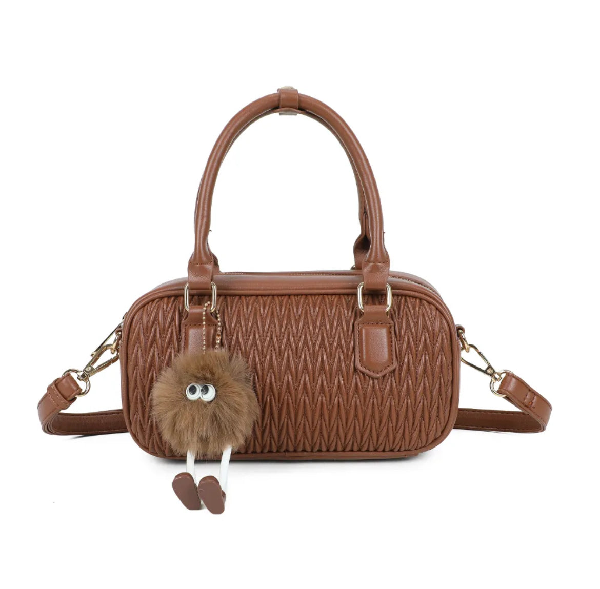 Sac bowling compact avec porte-clés fantaisie
