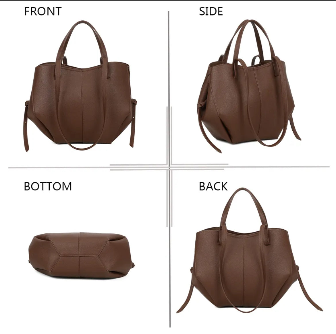 Sac cabas minimaliste – Élégance et confort