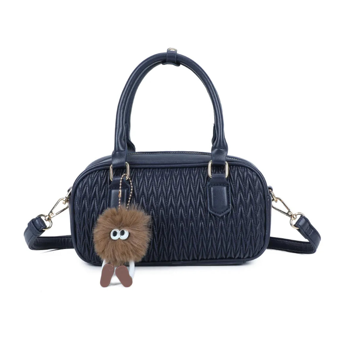 Sac bowling compact avec porte-clés fantaisie