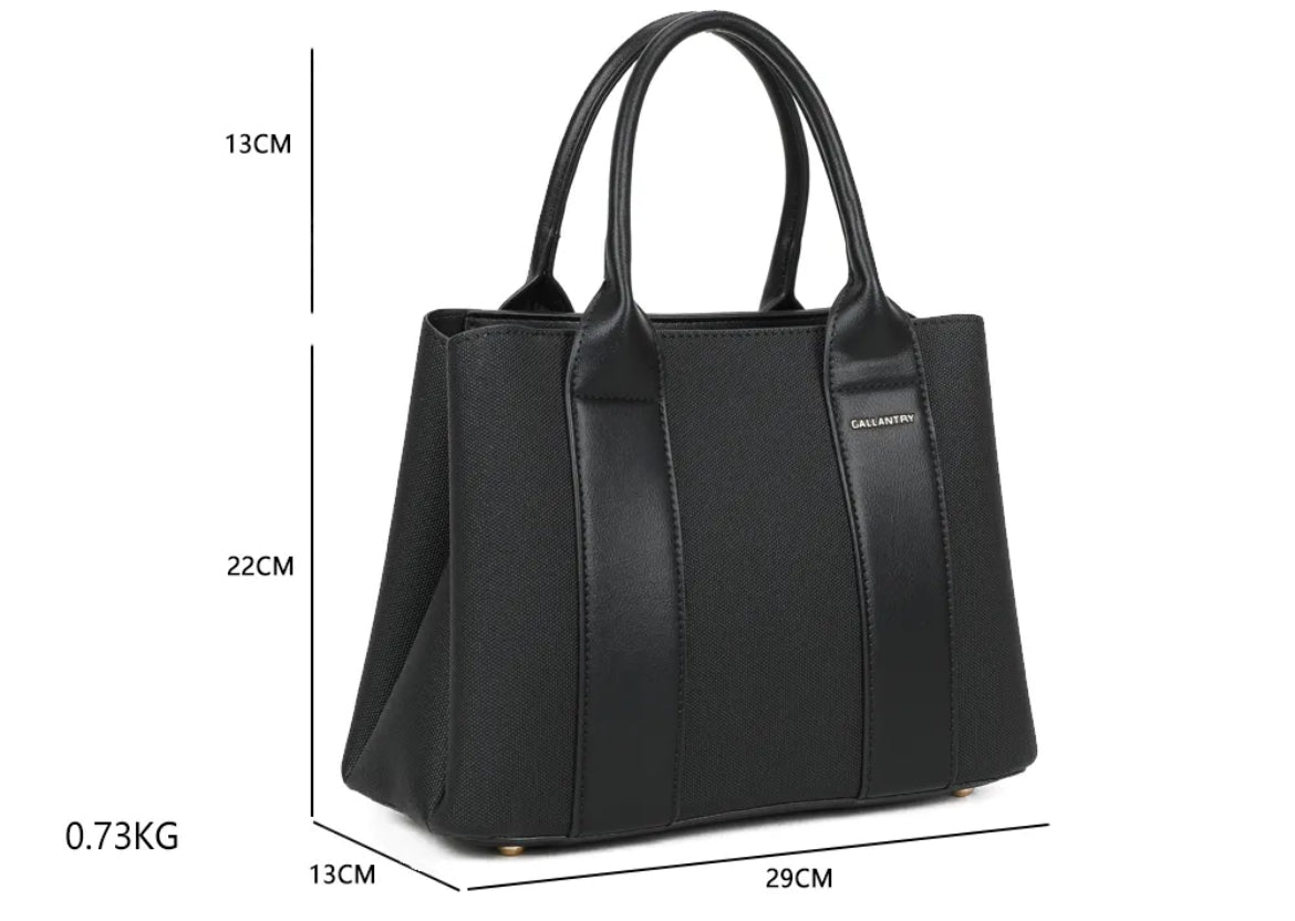 Sac Gallantry Paris — Compagnon structuré, porté main & épaule
