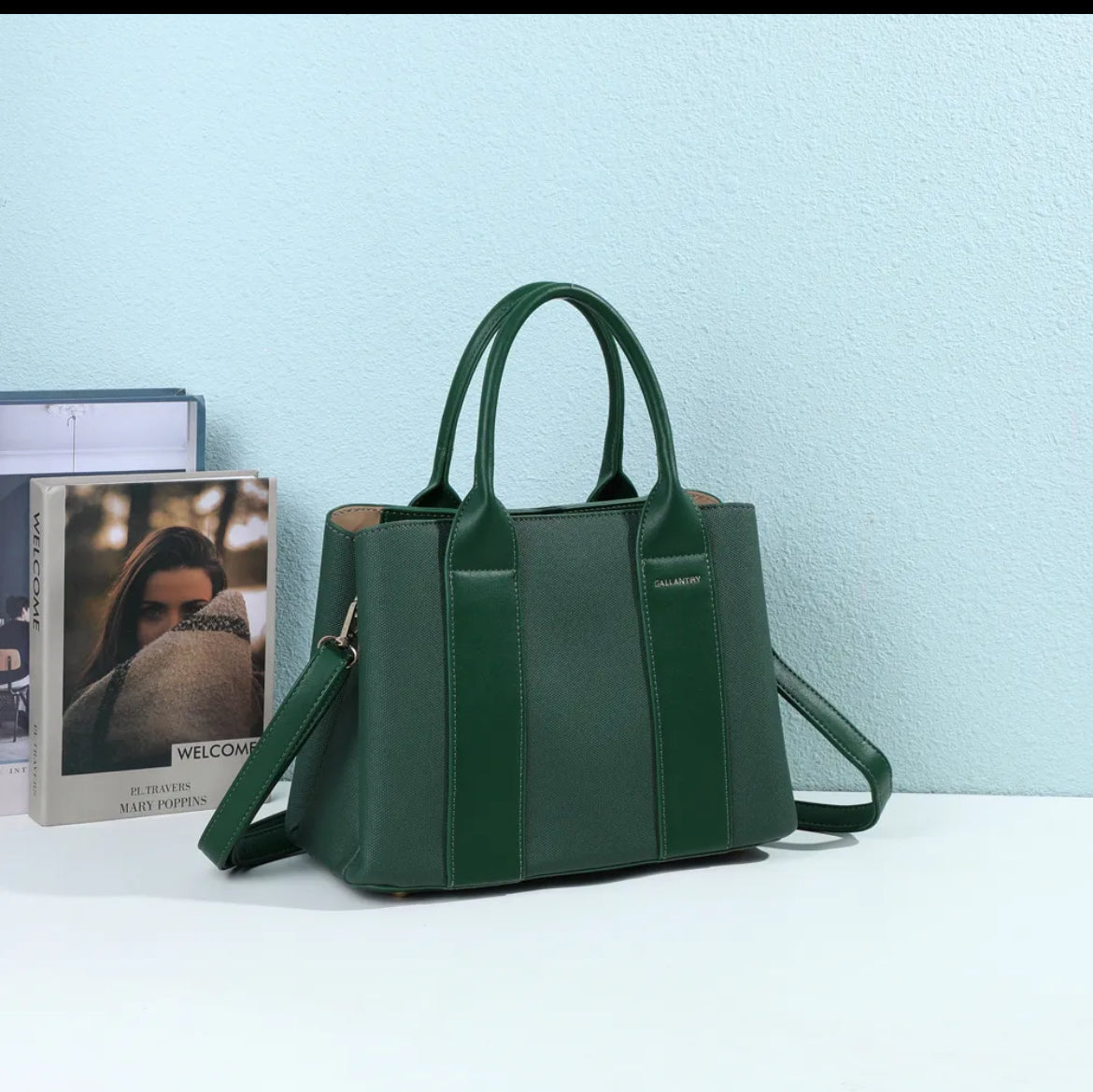Sac Gallantry Paris — Compagnon structuré, porté main & épaule