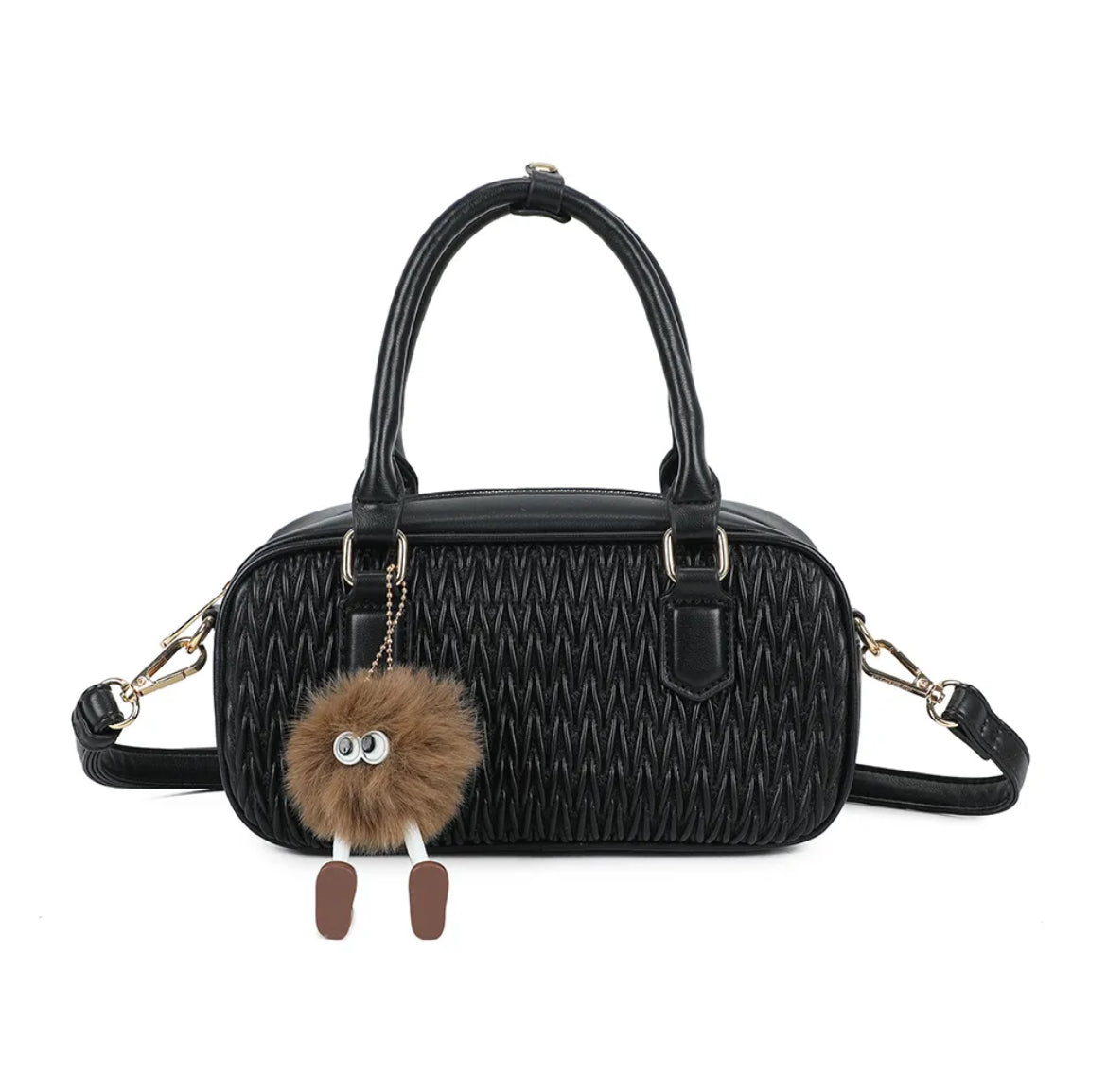Sac bowling compact avec porte-clés fantaisie