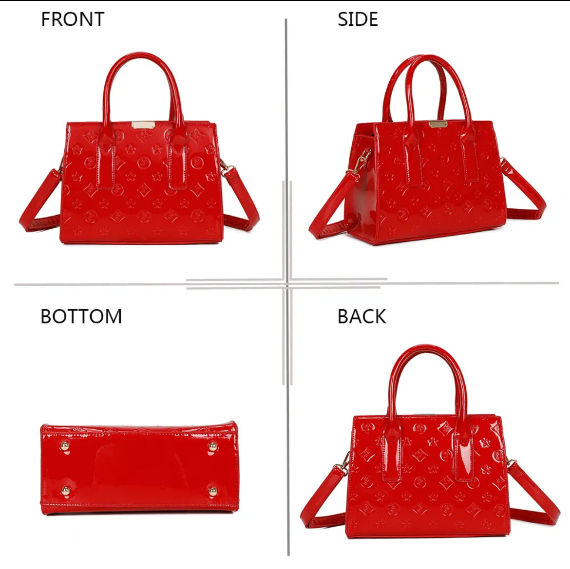 Sac Gallantry – Effet Vernis Monogram