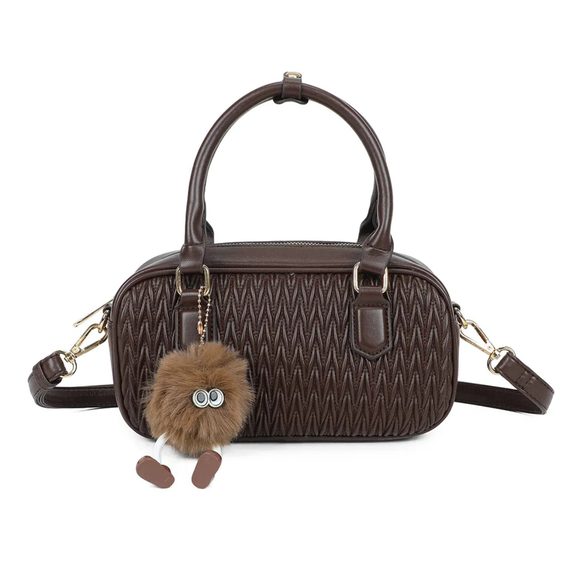 Sac bowling compact avec porte-clés fantaisie