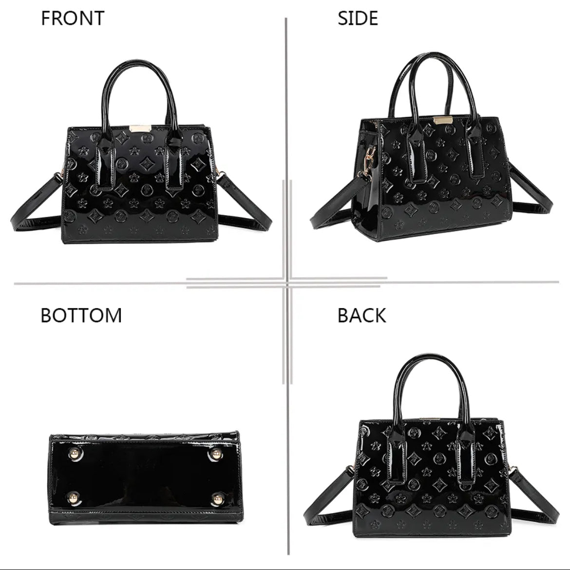 Sac Gallantry – Effet Vernis Monogram
