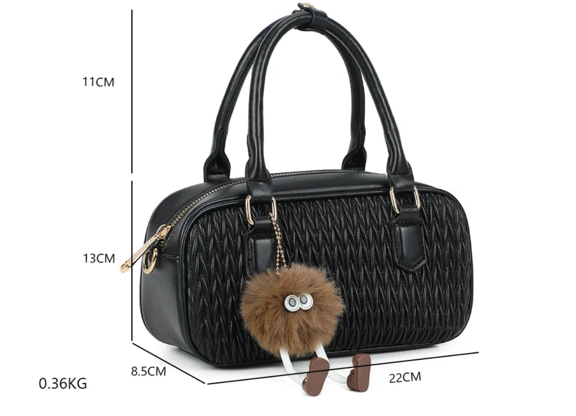 Sac bowling compact avec porte-clés fantaisie