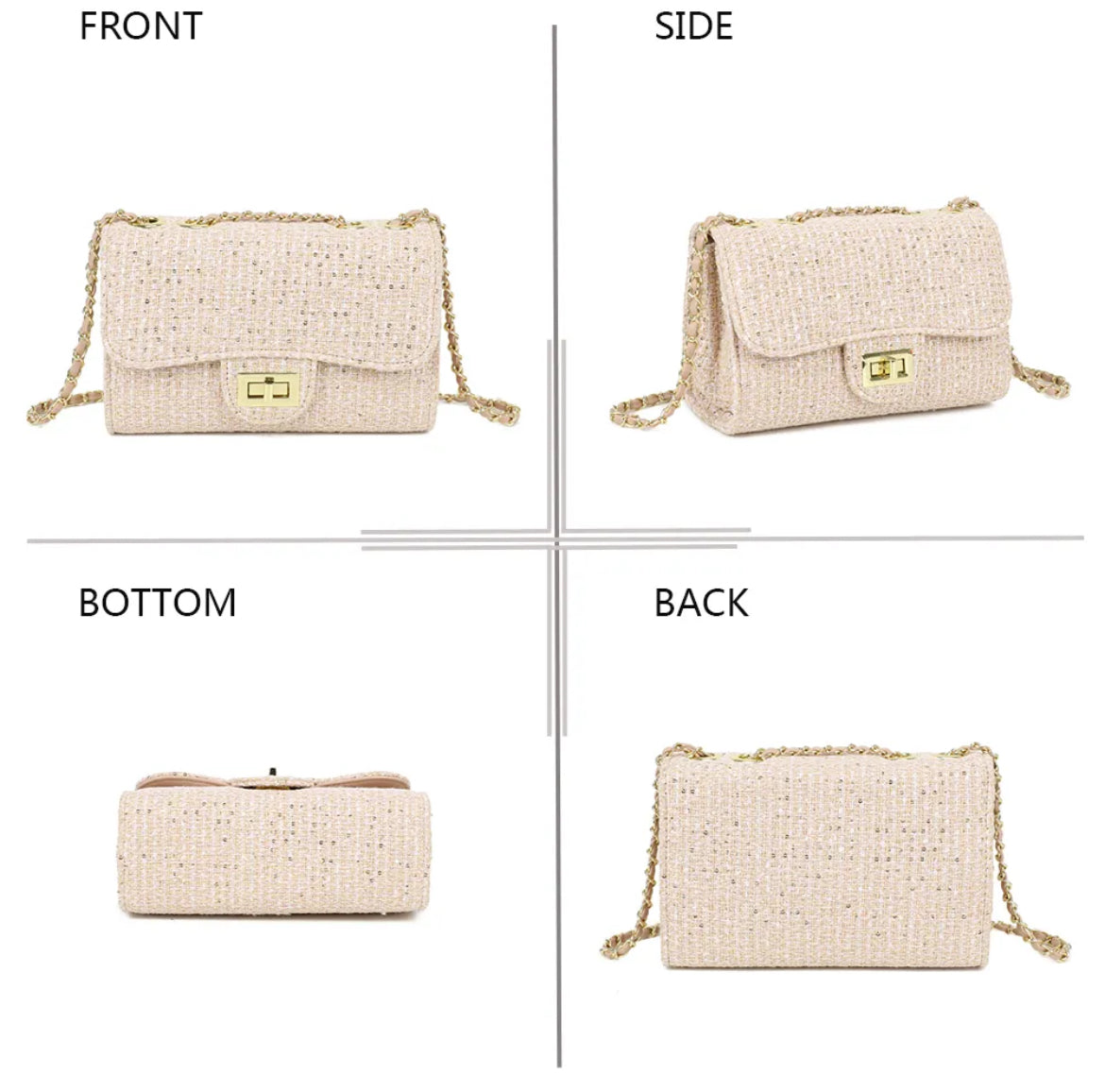 Sac Tweed Élégance – Gallantry Paris