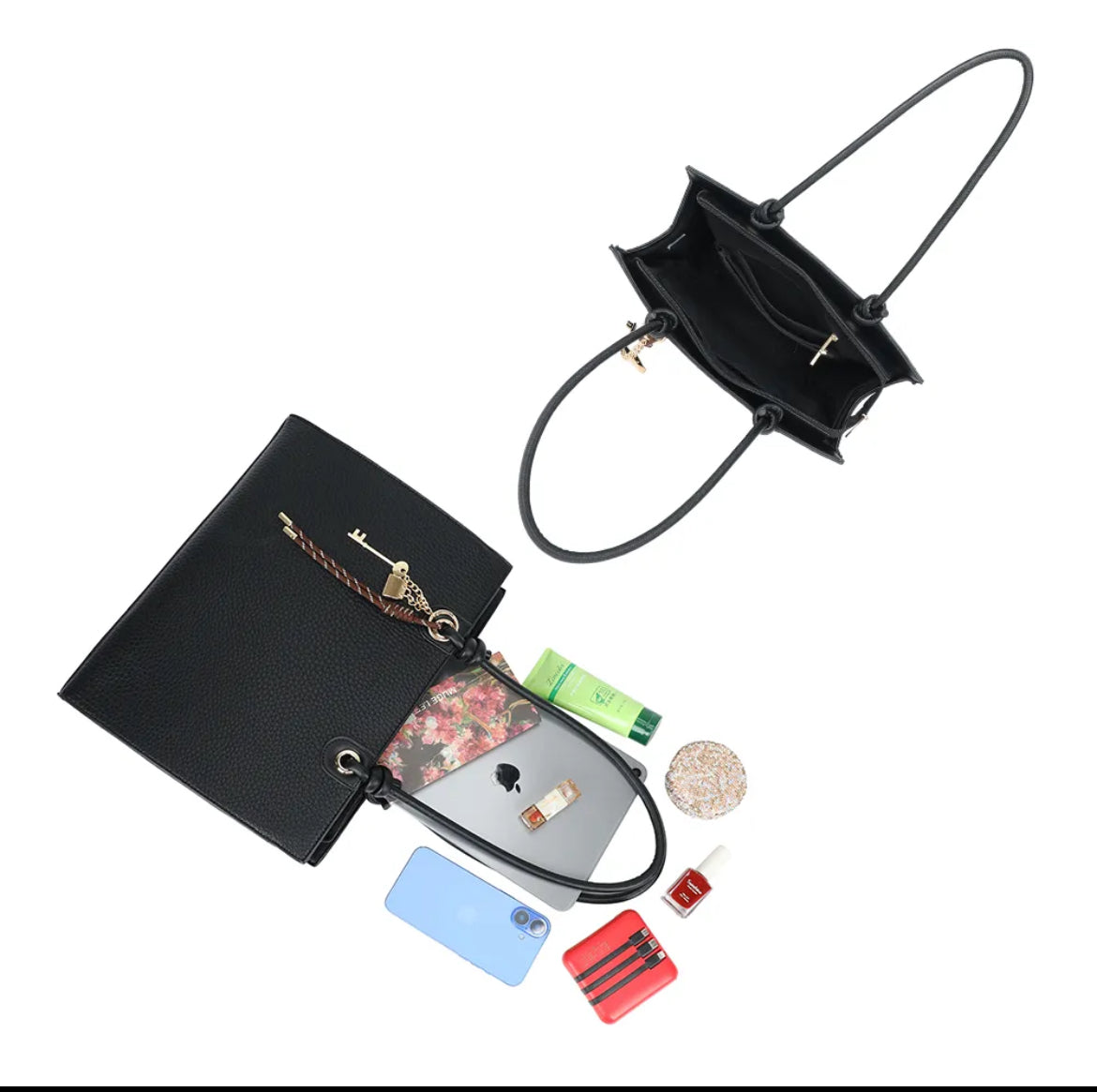 Sac Élégance Bohème – Noir intemporel
