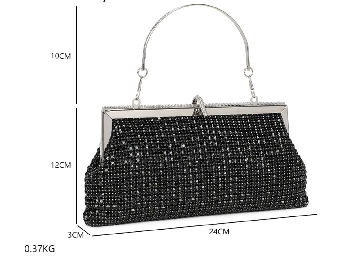 Sac Soirée Élégance Strass – Gallantry