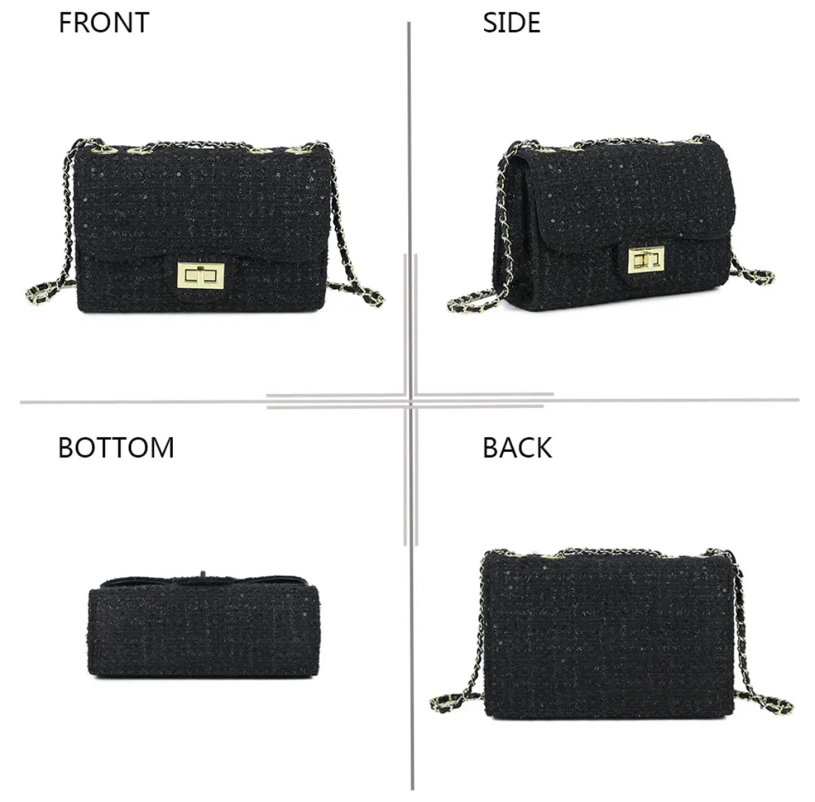 Sac Tweed Élégance – Gallantry Paris