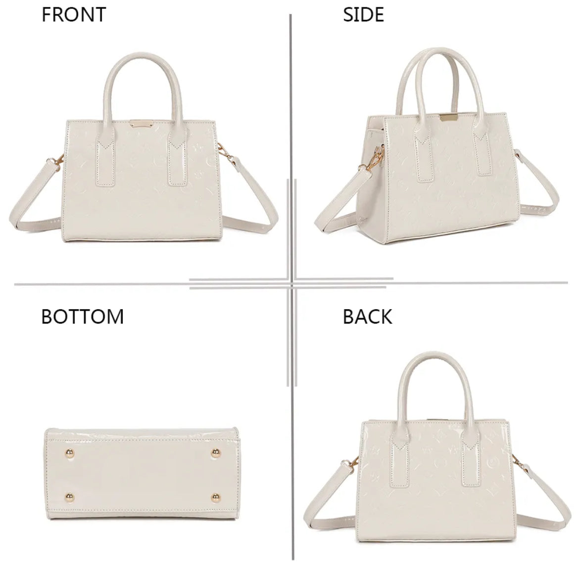 Sac Gallantry – Effet Vernis Monogram