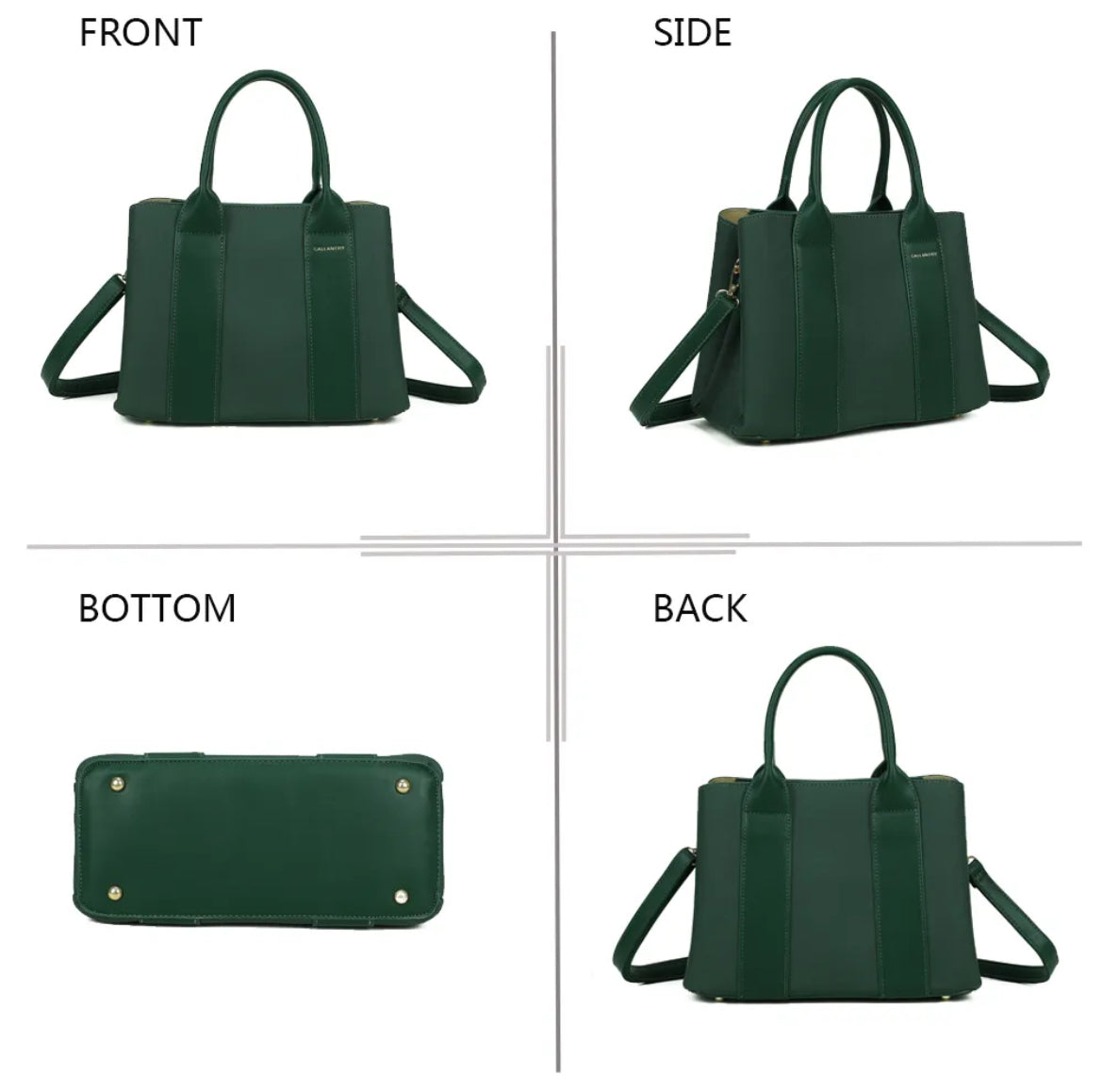 Sac Gallantry Paris — Compagnon structuré, porté main & épaule