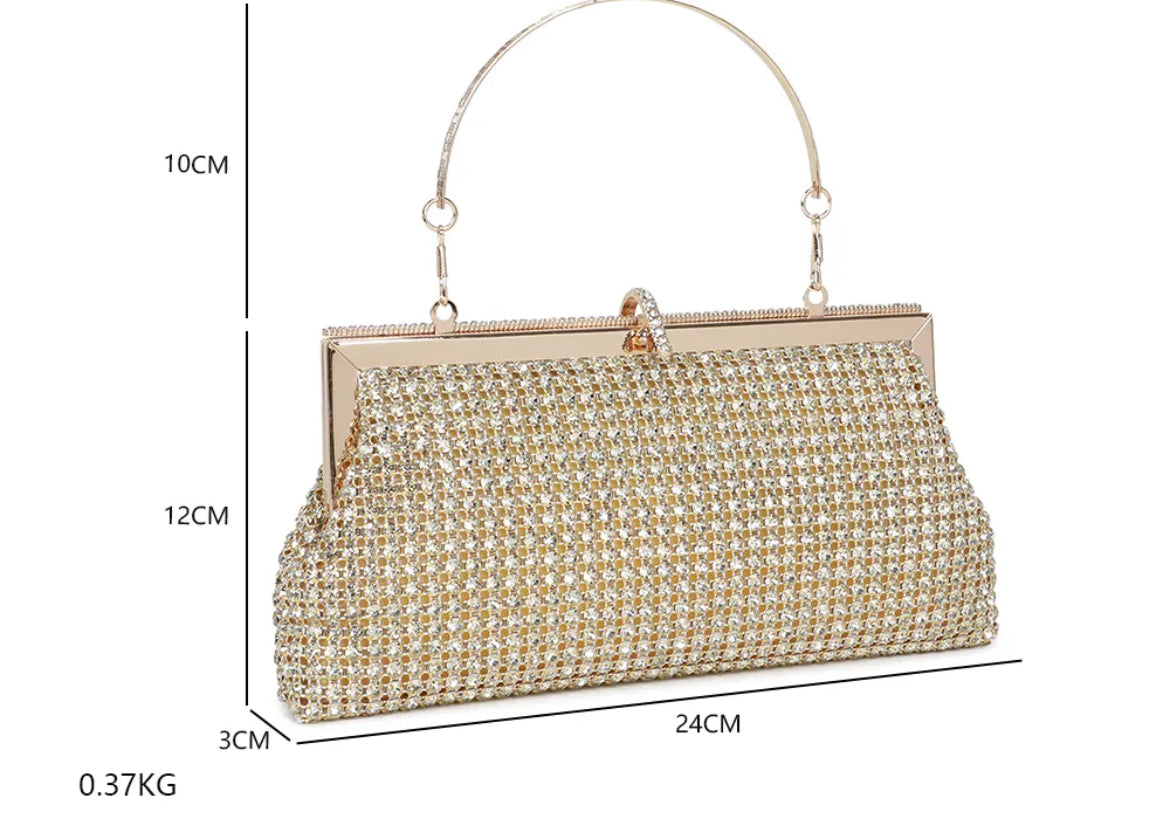 Sac Soirée Élégance Strass – Gallantry