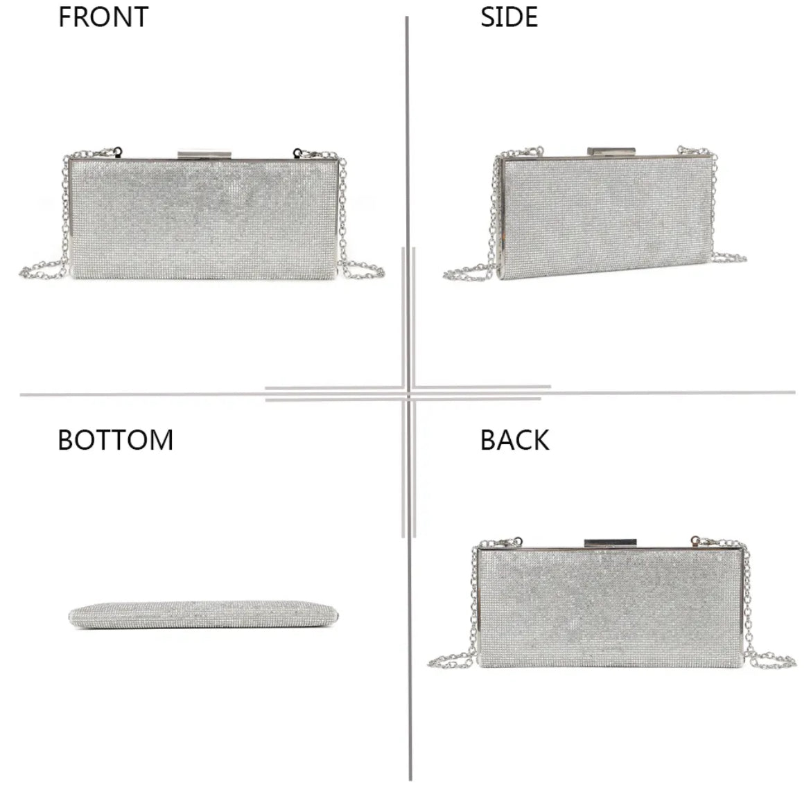 Pochette Élégance Rectangulaire – Gallantry