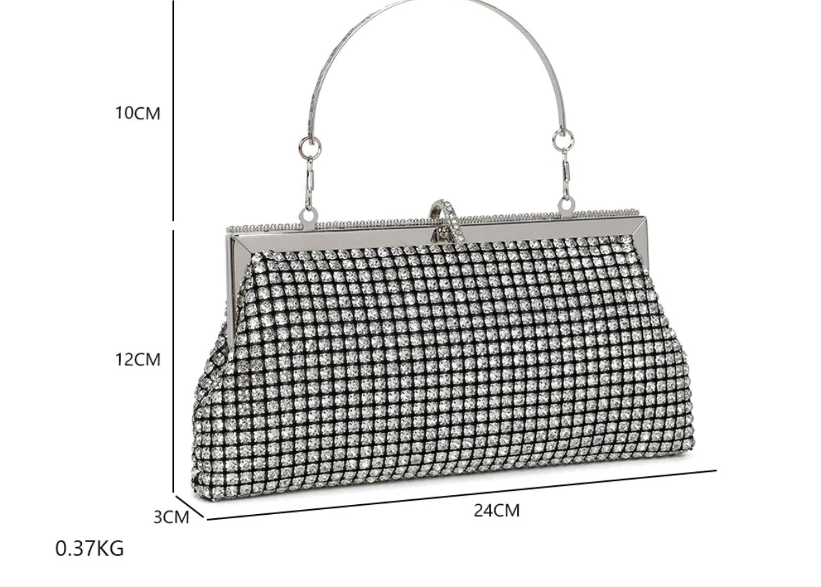 Sac Soirée Élégance Strass – Gallantry