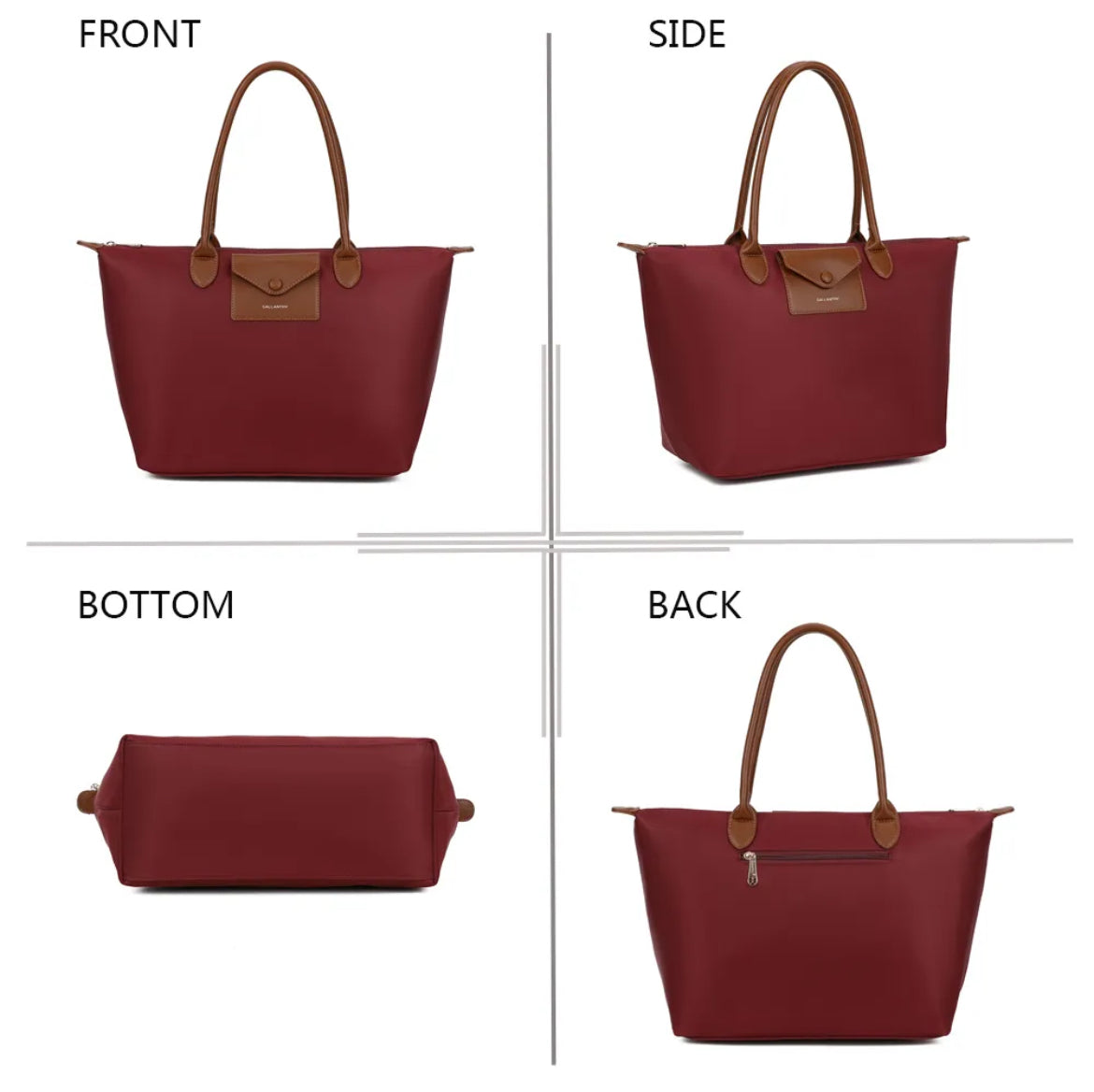 Sac Gallantry – Cabas Spacieux pour le Quotidien et les Cours