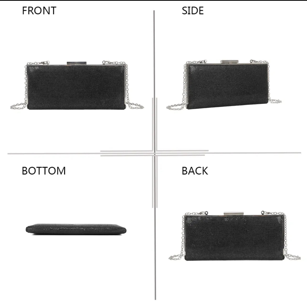 Pochette Élégance Rectangulaire – Gallantry