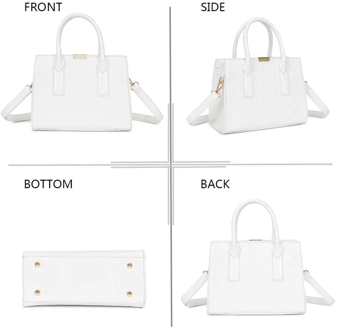 Sac Gallantry – Effet Vernis Monogram
