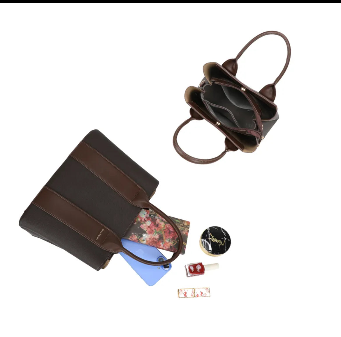 Sac Gallantry Paris — Compagnon structuré, porté main & épaule